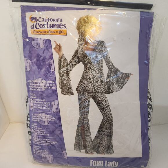 California Costumes Foxy Lady size XL 12-14 - Picture 1 of 7